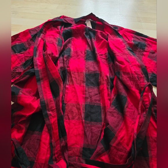 Victoria's Secret Matching Robe And Pajama Pants Size M/L NWT - Picture 4 of 16